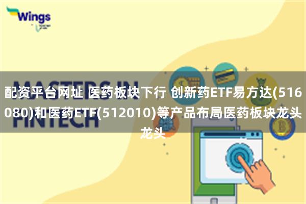 配资平台网址 医药板块下行 创新药ETF易方达(516080)和医药ETF(512010)等产品布局医药板块龙头